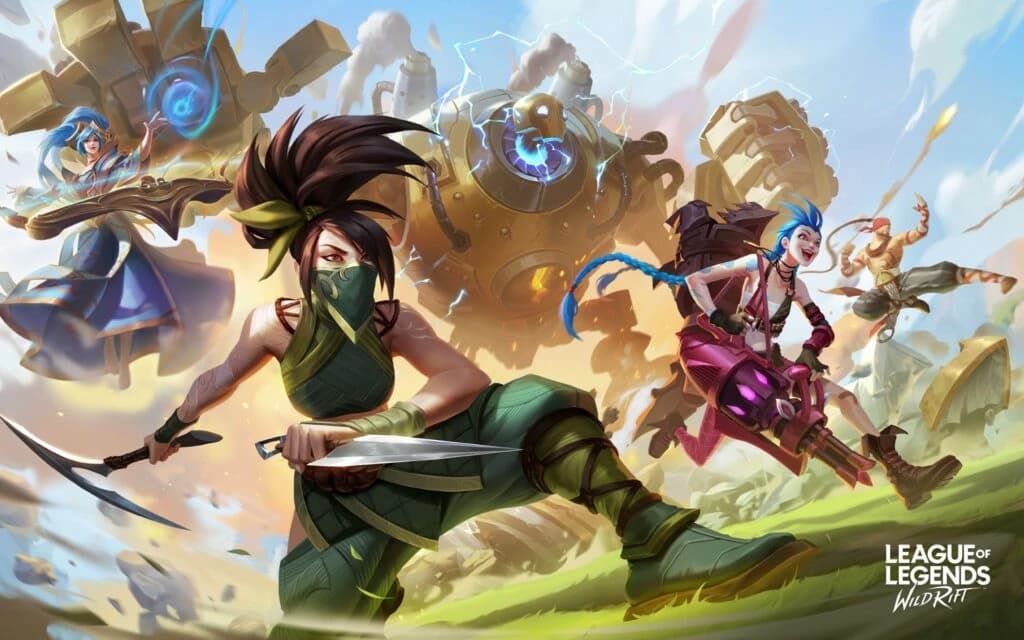 League of legends wild rift game